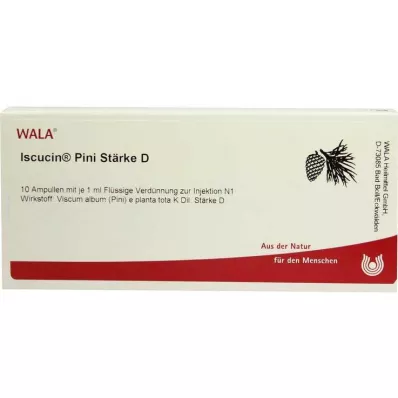 ISCUCIN pini Stärke D Ampullen, 10X1 ml