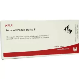 ISCUCIN populi Stärke E Ampullen, 10X1 ml