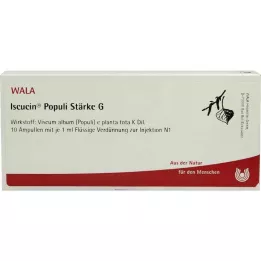 ISCUCIN populi Stärke G Ampullen, 10X1 ml