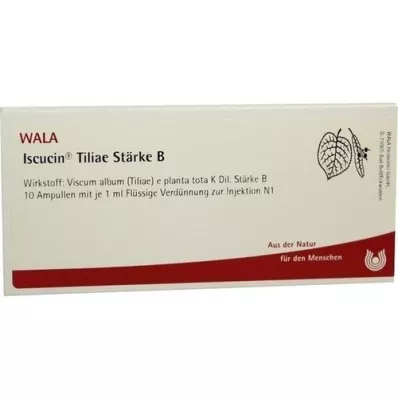 ISCUCIN tiliae Stärke B Ampullen, 10X1 ml