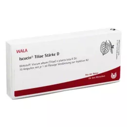 ISCUCIN tiliae Stärke D Ampullen, 10X1 ml