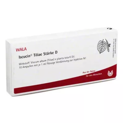 ISCUCIN tiliae Stärke D Ampullen, 10X1 ml