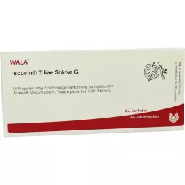 ISCUCIN tiliae Stärke G Ampullen, 10X1 ml