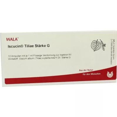 ISCUCIN tiliae Stärke G Ampullen, 10X1 ml ISCUCIN tiliae Stärke G Ampullen, 10X1 ml