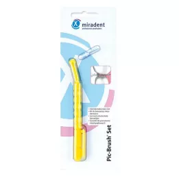 MIRADENT Interd.Pic-Brush Set gelb, 1 St
