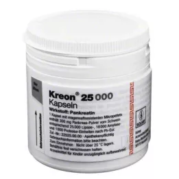 KREON 25.000 Hartkps.m.magensaftr.überz.Pellets, 100 St