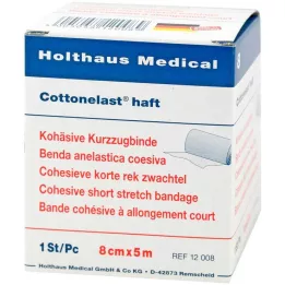 KURZZUGBINDE kohäsiv 8 cmx5 m, 1 St