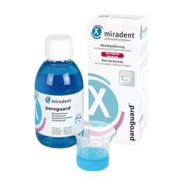 MIRADENT Mundspüllösung paroguard CHX 0,20%, 200 ml