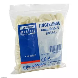 FINGERLING OP Latex Gr.5 gerollt, 100 St