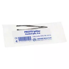 PINZETTE Splitter spitz 8 cm, 1 St