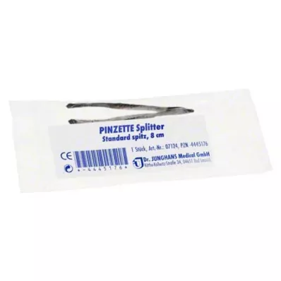 PINZETTE Splitter spitz 8 cm, 1 St