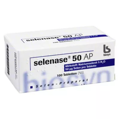 SELENASE 50 AP Tabletten, 100 St
