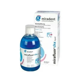 MIRADENT Mundspüllösung mirafluor CHX 0,06%, 500 ml