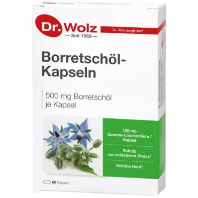 BORRETSCHÖL KAPSELN Dr.Wolz, 60 St