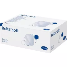 ROLTA soft Synth.-Wattebinde 6 cmx3 m, 6 St