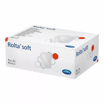 ROLTA soft Synth.-Wattebinde 6 cmx3 m, 6 St