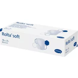 ROLTA soft Synth.-Wattebinde 10 cmx3 m, 6 St