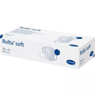 ROLTA soft Synth.-Wattebinde 10 cmx3 m, 6 St