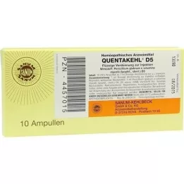 QUENTAKEHL D 5 Ampullen, 10X1 ml