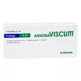 ABNOBAVISCUM Crataegi D 20 Ampullen, 8 St