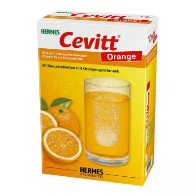 HERMES Cevitt Orange Brausetabletten, 60 St
