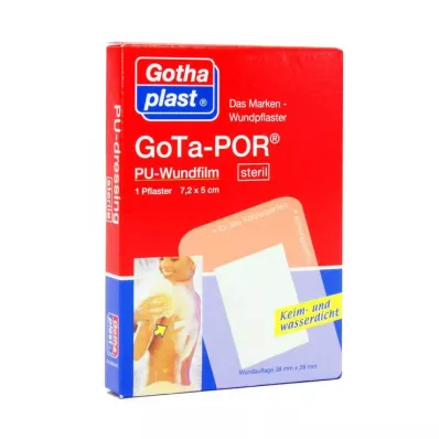GOTA-POR Wundpflaster 5x7,2 cm steril, 1 St