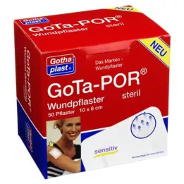 GOTA-POR Wundpflaster steril 60x100 mm, 50 St