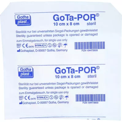 GOTA-POR Wundpflaster steril 80x100 mm, 1 St