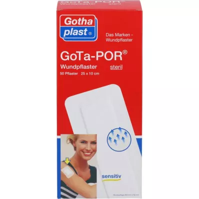 GOTA-POR Wundpflaster steril 100x250 mm, 50 St