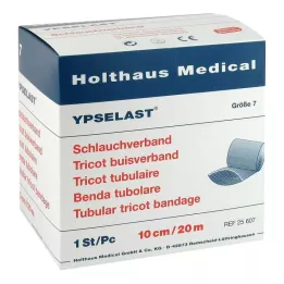 SCHLAUCHVERBAND Ypselast Gr.7 20 m weiß, 1 St
