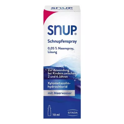 SNUP Schnupfenspray 0,05% Nasenspray, 10 ml SNUP Schnupfenspray 0,05% Nasenspray, 10 ml