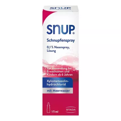 SNUP Schnupfenspray 0,1% Nasenspray, 15 ml