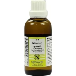 MERCURIUS CYANATUS K Komplex Nr.67 Dilution, 50 ml