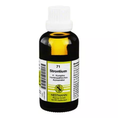 STRONTIUM K Komplex Nr.71 Dilution, 50 ml