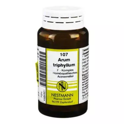 ARUM TRIPHYLLUM F Komplex Nr.107 Tabletten, 120 St ARUM TRIPHYLLUM F Komplex Nr.107 Tabletten, 120 St