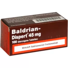 BALDRIAN DISPERT 45 mg überzogene Tabletten, 100 St