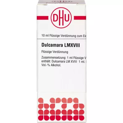 DULCAMARA LM XVIII Dilution, 10 ml