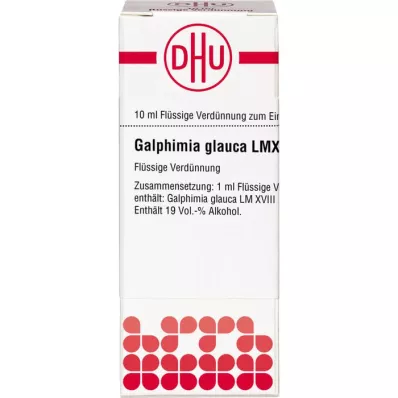 GALPHIMIA GLAUCA LM XVIII Dilution, 10 ml