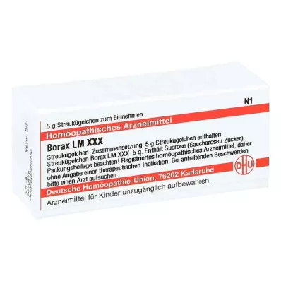 BORAX LM XXX Globuli, 5 g