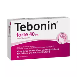 TEBONIN forte 40 mg Filmtabletten, 30 St