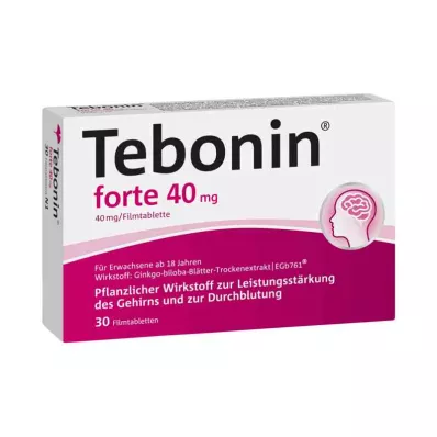 TEBONIN forte 40 mg Filmtabletten, 30 St TEBONIN forte 40 mg Filmtabletten, 30 St
