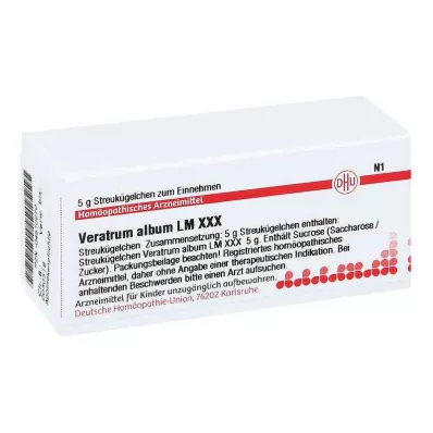 VERATRUM ALBUM LM XXX Globuli, 5 g