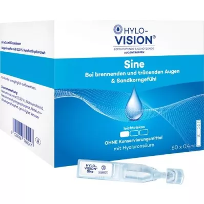 HYLO-VISION sine Einzeldosispipetten, 60X0.4 ml