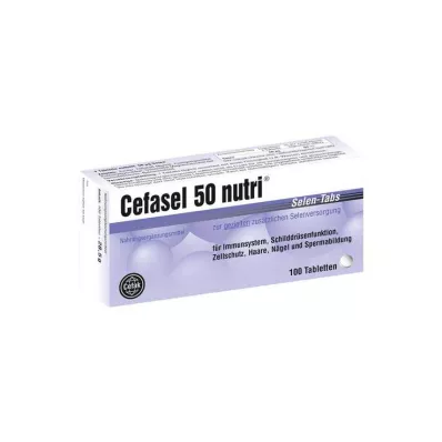 CEFASEL 50 nutri Selen-Tabs, 100 St
