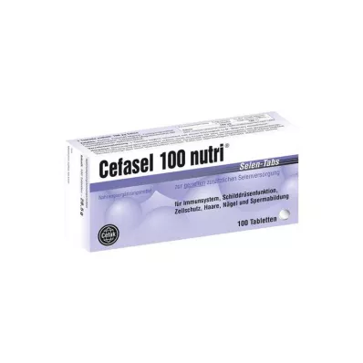 CEFASEL 100 nutri Selen-Tabs, 100 St