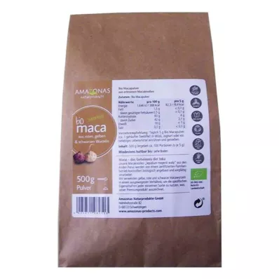 MACA 100% pur Bio Pulver, 500 g