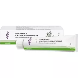 BIOCHEMIE 1 Calcium fluoratum D 6 Creme, 100 ml