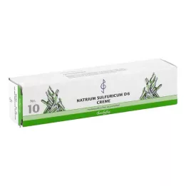 BIOCHEMIE 10 Natrium sulfuricum D 6 Creme, 100 ml