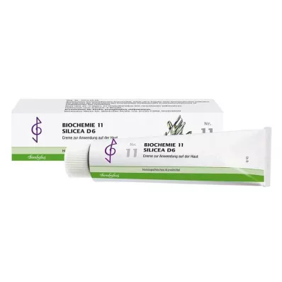 BIOCHEMIE 11 Silicea D 6 Creme, 100 ml