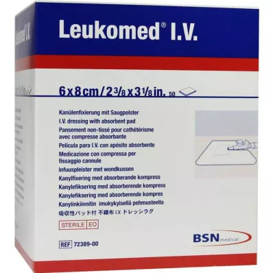 LEUKOMED I.V. Pflaster, 50 St